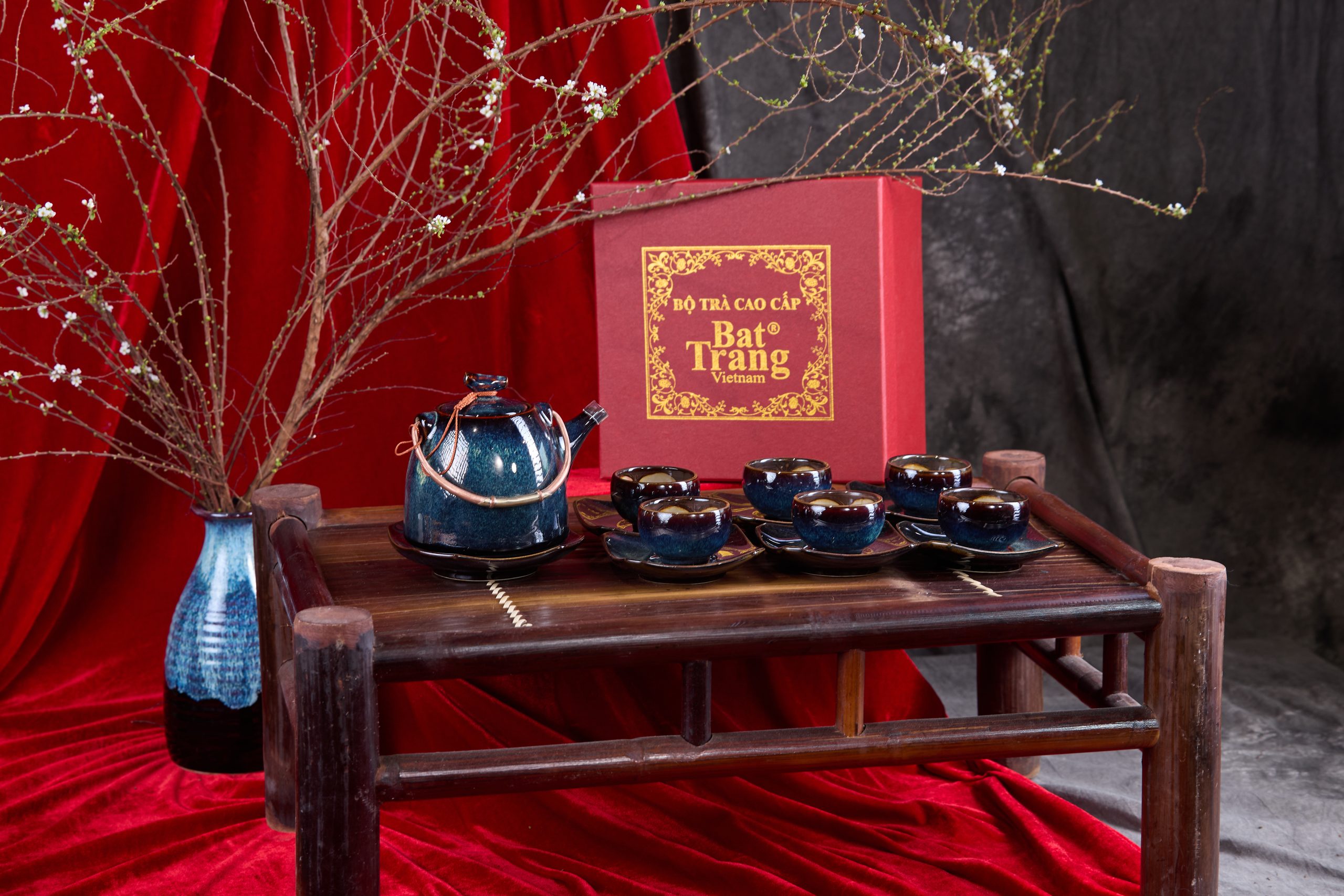 Bộ bình ly uống trà đẹp
